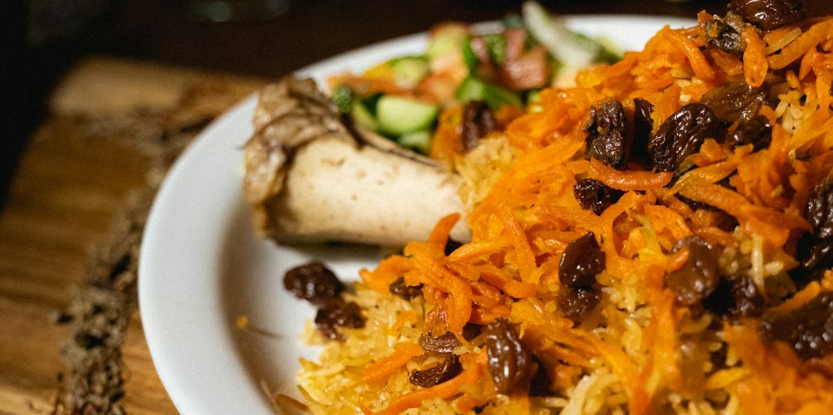 Rice with goat meat